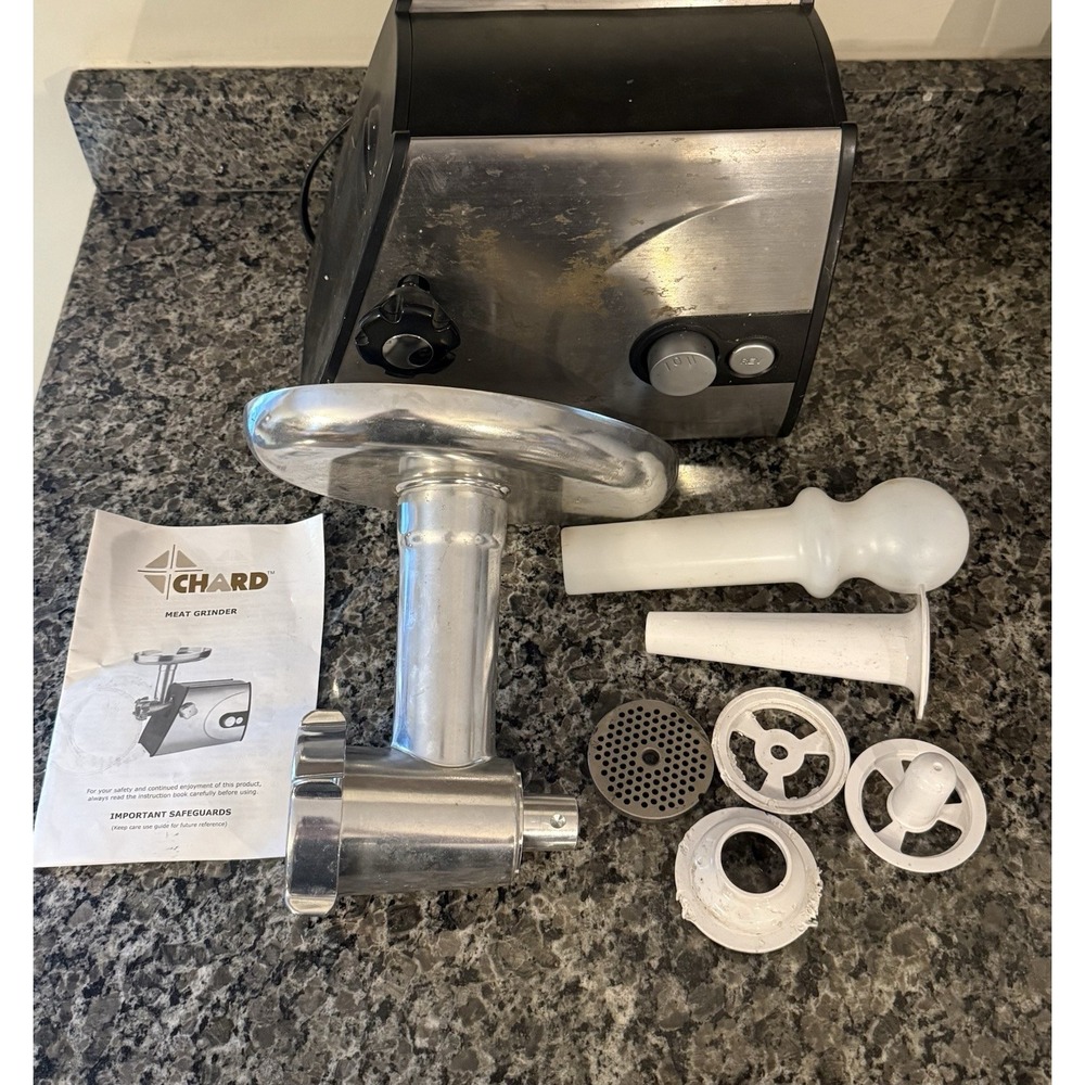 Chard #8 Electric Grinder | Stainless Steel FG800SS
